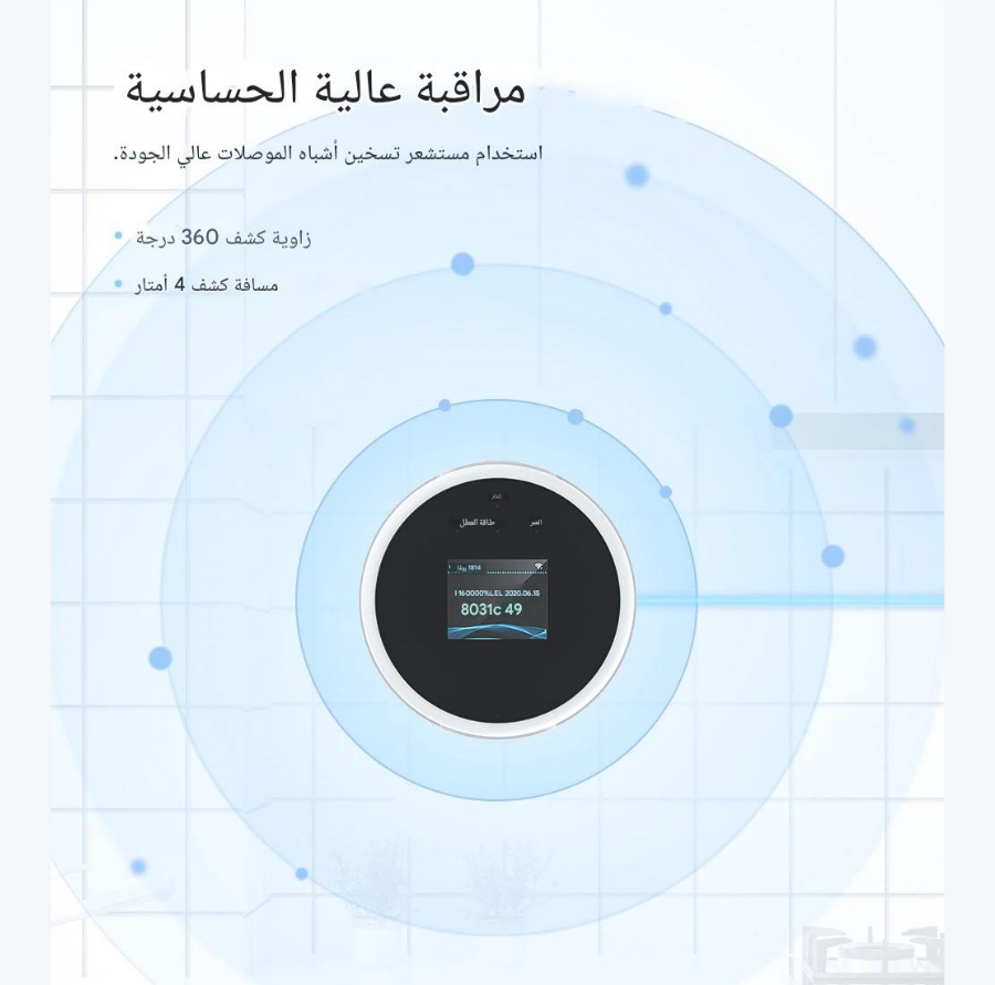 RAQEEB | جهاز ذكي يكشف تسرب الغاز فورًا ويحمي بيتك حتى لو كنت بعيد